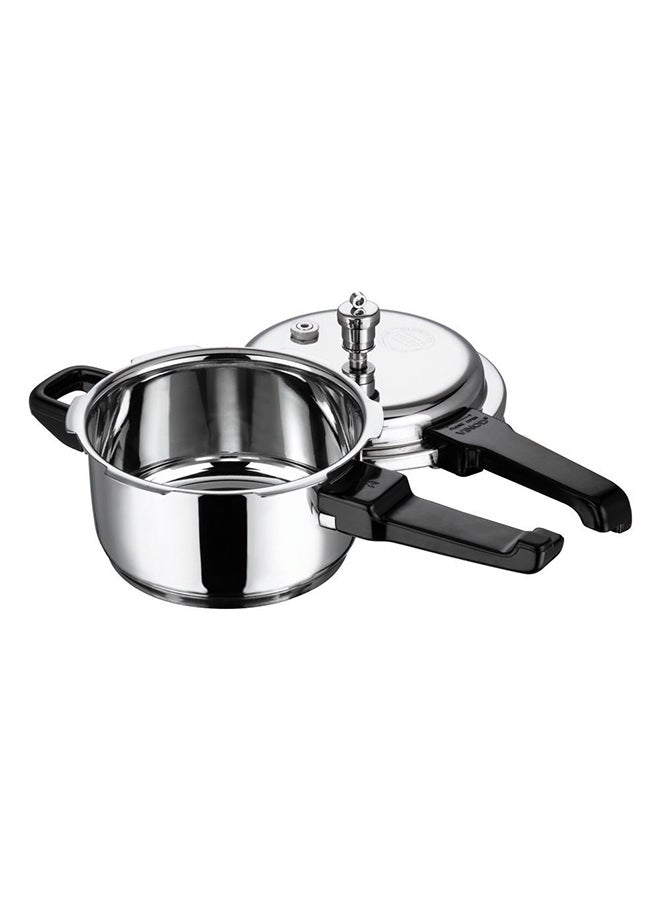 فينود قدر طبخ ذو غطاء خارجي يعمل بالضعط مع خاصية الحث الحراري فضي - Image 2