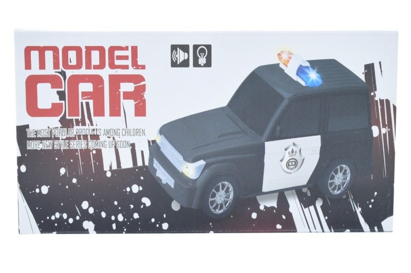 نموذج سيارة شرطة جيب متعدد الألوان 50سم - Image 3