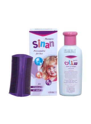 Lice Prevention Shampoo With Comb 125grams - v1600603869/N40225500A_1
