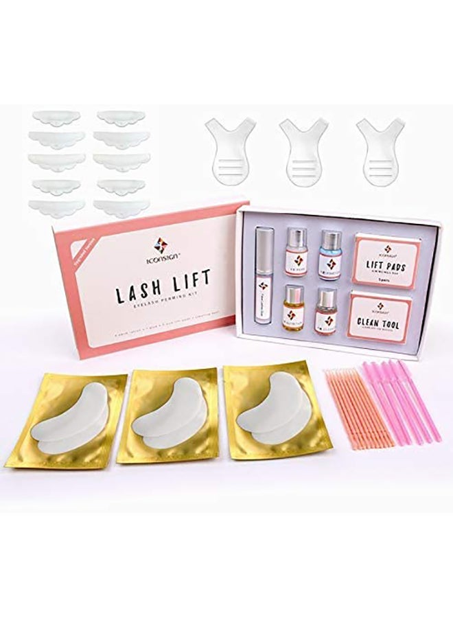 ICONSIGN - New Iconsign Eyelash Perming Kit For Eyelash Lifting Grooming With Additional Tools Multicolour - Image 1