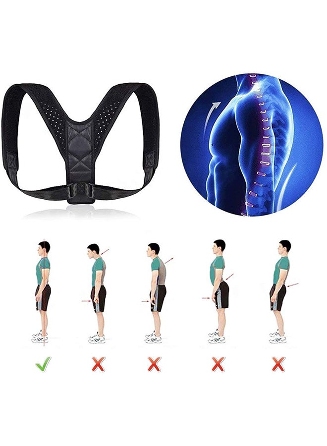 Yomym Shoulder Straightener Full Back Support Posture Corrector - Image 2