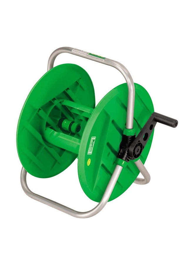 Trapp Wall Mounted Hose Reel Green/Silver  - Image 1