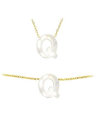 18 Karat Gold Q Pearl Jewellery Set - v1600671186/N13450324A_1