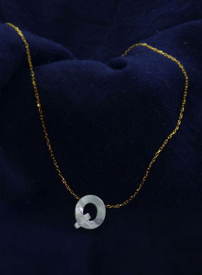 18 Karat Gold Q Pearl Jewellery Set