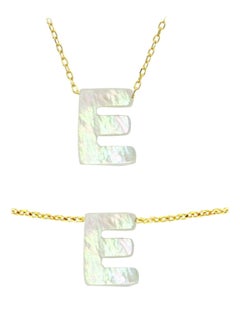 18 Karat Gold E Pearl Jewellery Set