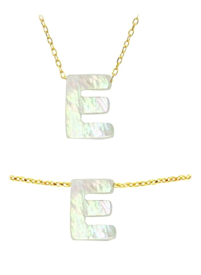 Vera Perla - 18 Karat Gold E Pearl Jewellery Set - Image 1
