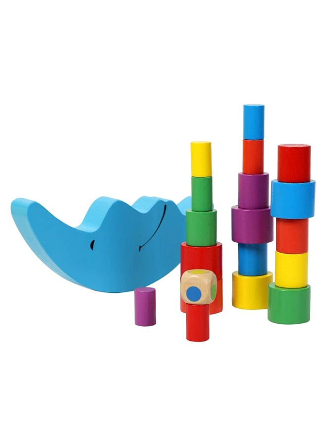 Wooden Moon Balancing Stacking Block Set 19