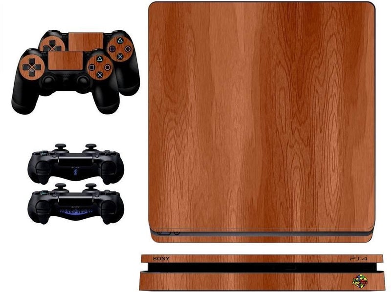 Decalac - Wood Skin For PlayStation 4 Slim - Image 1