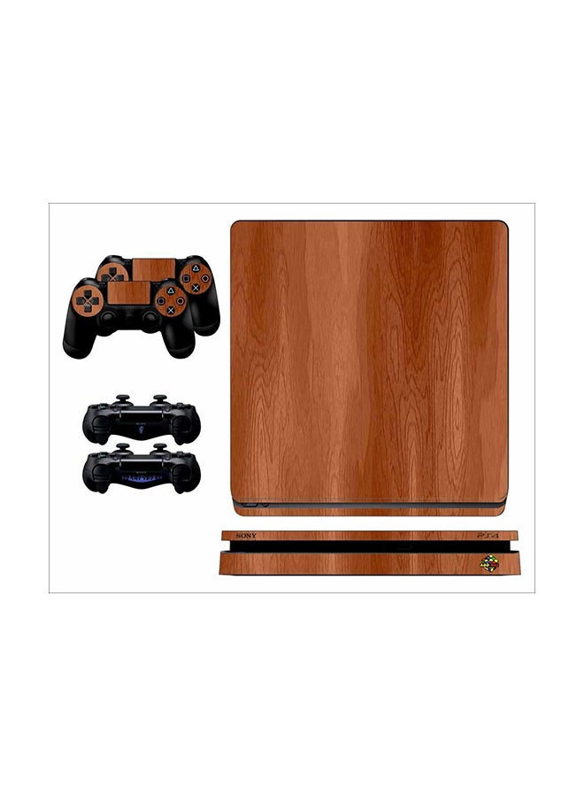 Decalac - Wood Skin For PlayStation 4 Slim - Image 1