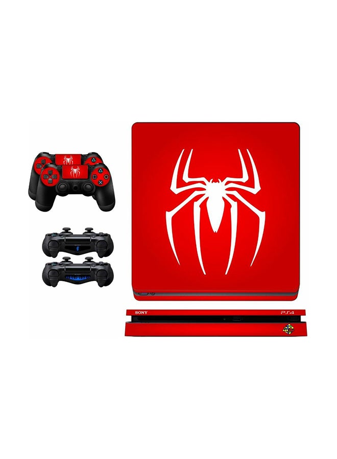 ديكالاك Decalac spider-man Skin For Playstation 4 Slim 27 g