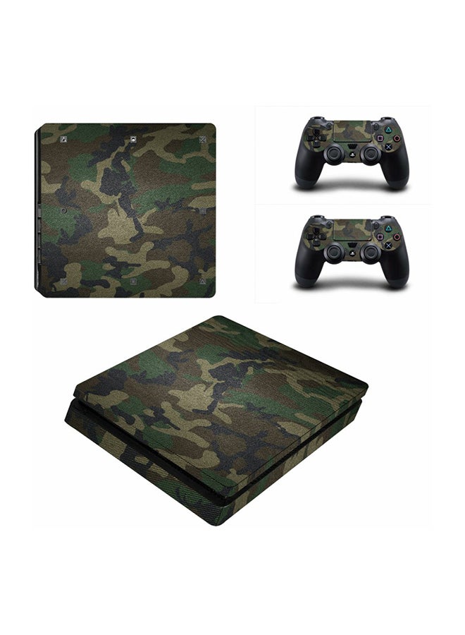 Decalac Army Special Camouflage PlayStation 4 Slim Vinyl Skin Sticker Decal 