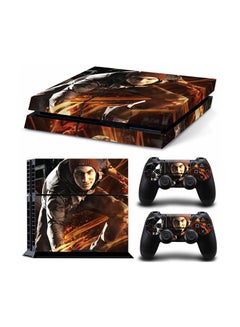 3-Piece Adventure Console And Controller Sticker Set For PlayStation 4