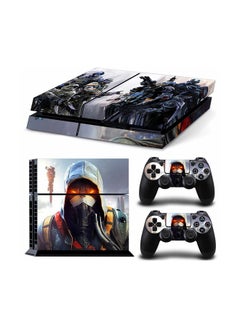 3-Piece Adventure Style Console And Controller Sticker Set For PlayStation 4 1582