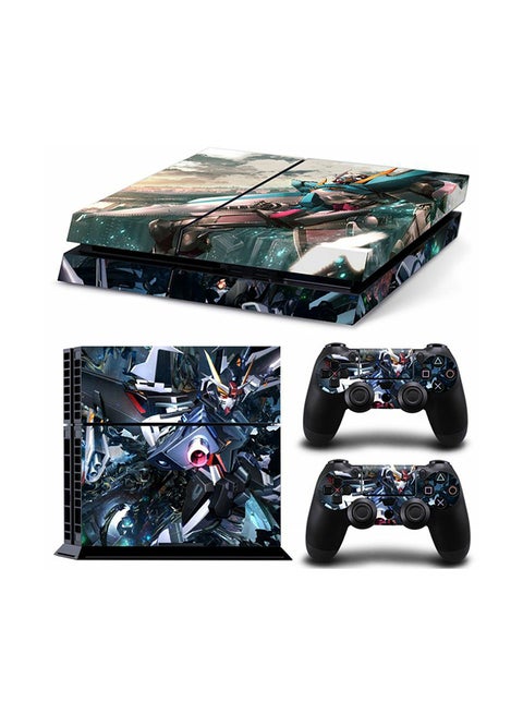 3-Piece Full Body Console And Controller Sticker Set For PlayStation 4 shp-13