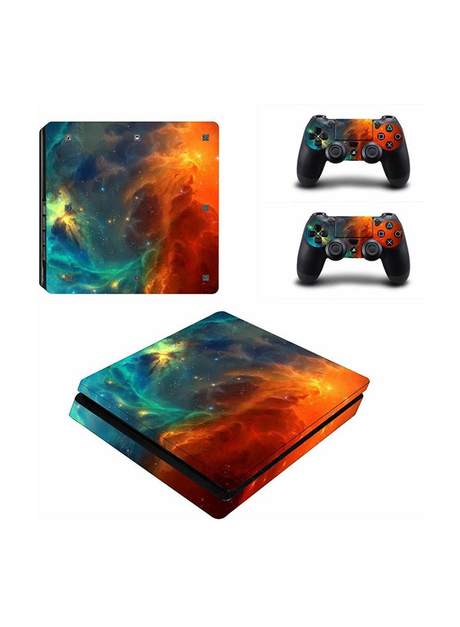 Generic - 3-Piece Clouds Console And Controller Sticker Set For PlayStation 4 - Image 1