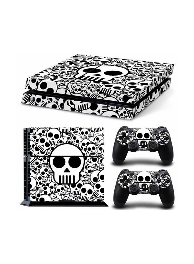 Decalac 3-Piece Skin Sticker Cover For PS4 And 2 Controller Set , TN-PS4-1657 - Image 1