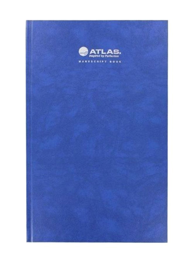 أطلس دفتر كتابة من 96 صفحة أزرق  - Image 1