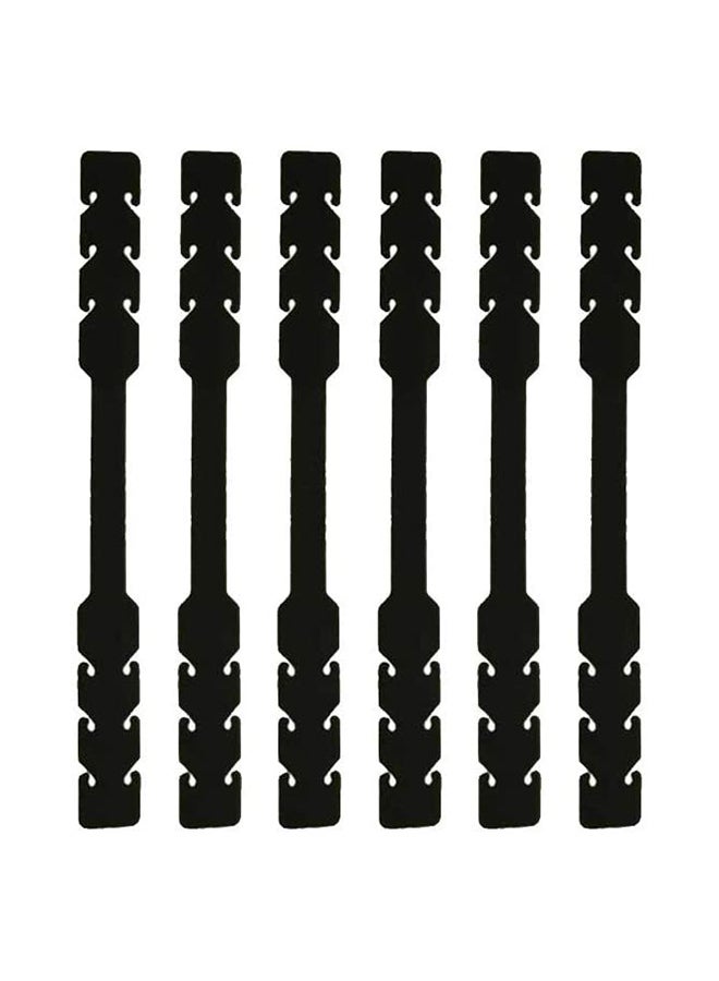 6 Piece Adjustable Anti-Slip Mask Strap Extender Hook - Image 1