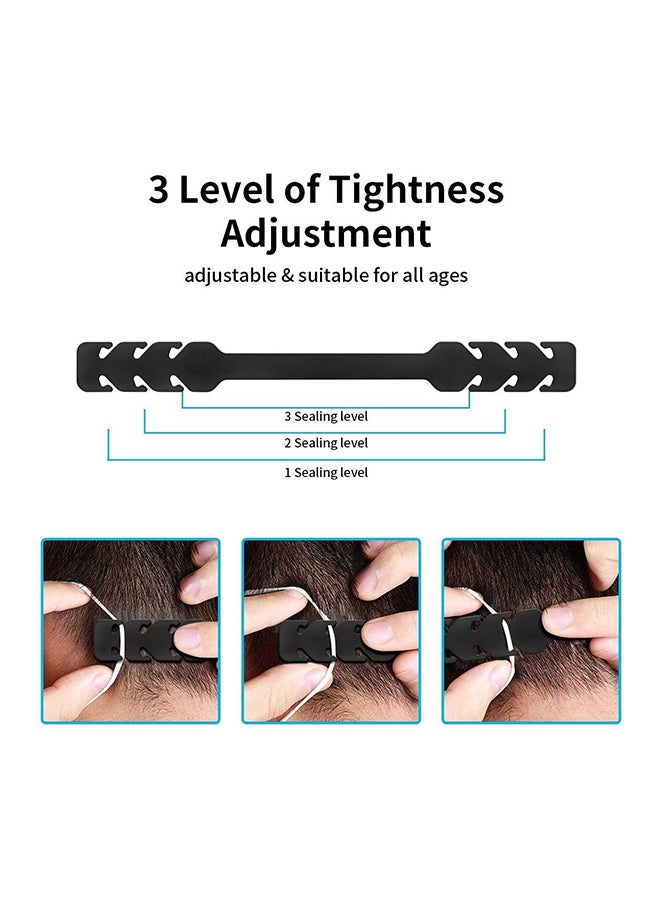 6 Piece Adjustable Anti-Slip Mask Strap Extender Hook - Image 4