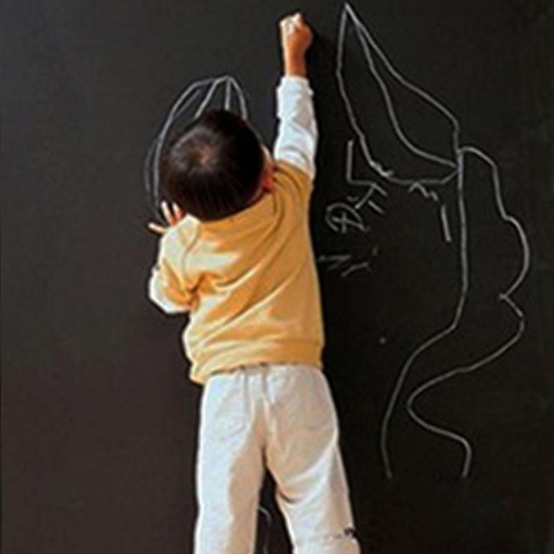 ADM Board Sticker Wallpaper Decor Removable Vinyl Chalkboard Black 45x200cm - Image 3