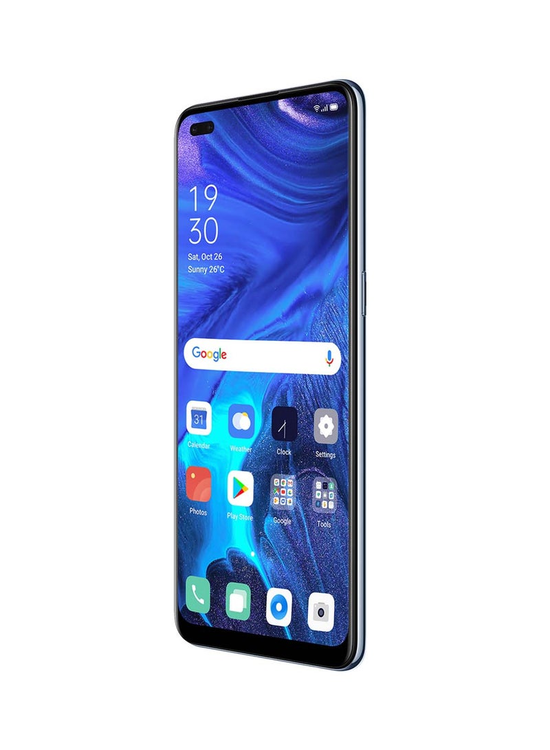 OPPO - Reno 4 Dual SIM Galactic Blue 8GB RAM 128GB 4G LTE - KSA Version - Image 1