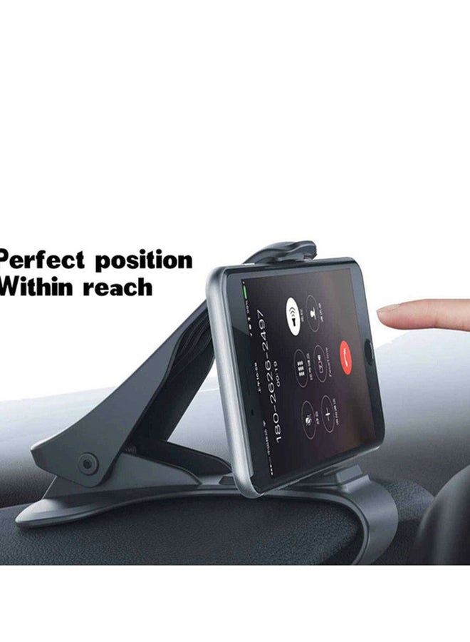 Universal Car Dashboard Mount Holder Stand Clamp Clip For Smartphone Black  - Image 3