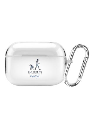 Classic Clear Series Evolution, Really? Printed Case Cover With Carabiner For Apple AirPods Pro Clear/Black/Blue - v1600689302/N40574954A_1