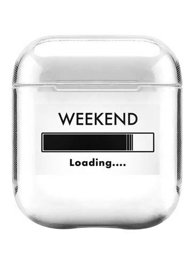 Stylizedd Classic Series Weekend Loading Printed Case For Apple AirPods Pro Generation 1/2 White/Black  - Image 1