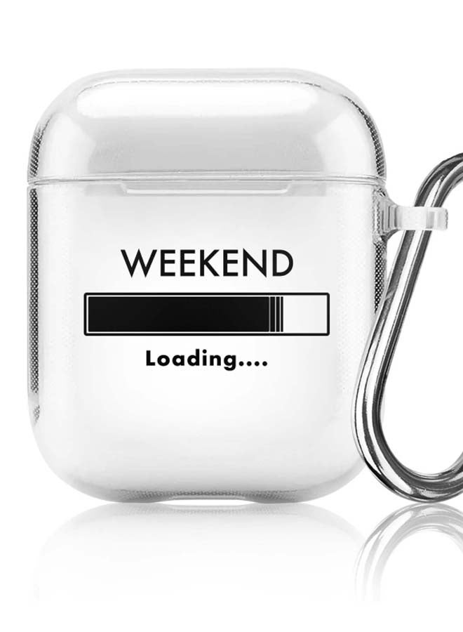 Stylizedd Classic Series Weekend Loading Printed Case For Apple AirPods Pro Generation 1/2 White/Black  - Image 5