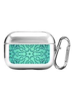 Classic Clear Series Arabian Star Printed Protective Case For Apple AirPods Pro Clear/Green/Blue