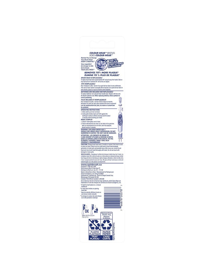 Arm & Hammer - Spinbrush Pro Series Daily Clean Soft Blue - Image 1