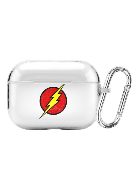 Flash Printed Case For Apple AirPods Pro Clear/Red/Yellow