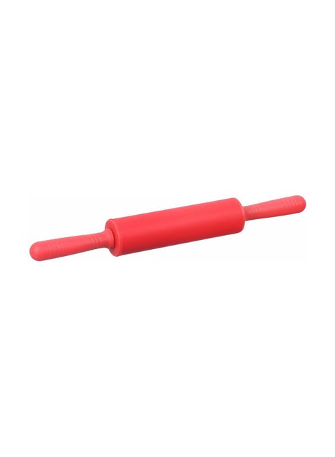 Silicone Rolling Pin with Plastic Handle Multicolour 5 x 5 x 18cm