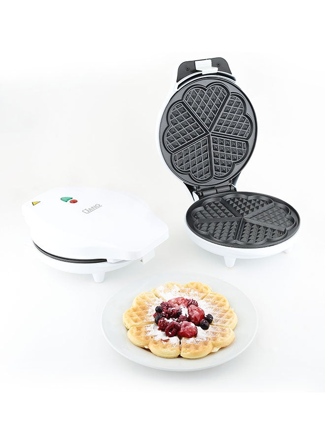 جانو - ماكينة صنع الوافل الكهربائية بقدرة 700 وات 1000 W JN1362 أبيض - Image 1