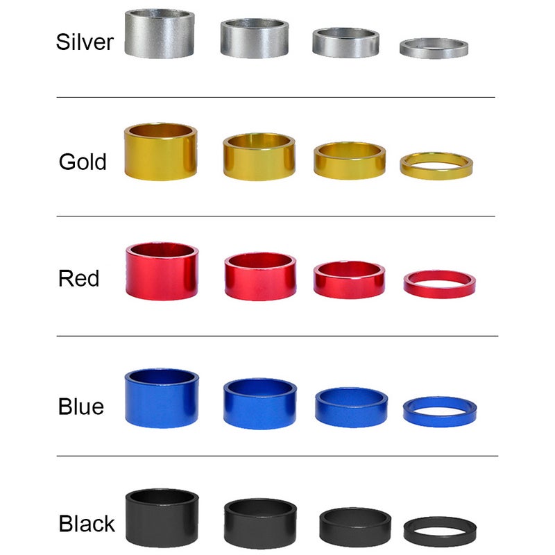 Generic 4-Piece Aluminum Bike Headset Washer 10x3x5cm - Image 5