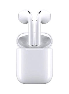 TWS Bluetooth In-Ear Headphones With Charging Box White  - Image 1