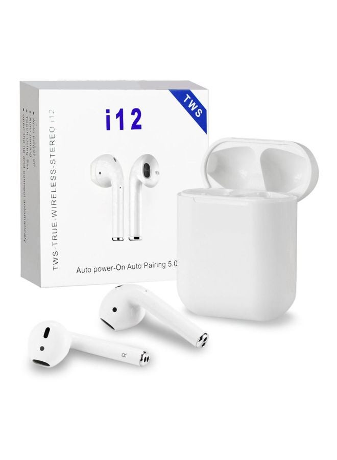 TWS - Bluetooth In-Ear Headphones With Charging Box White - Image 1