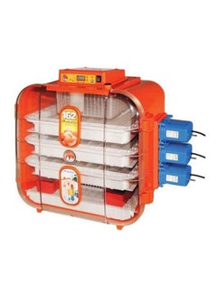 NOVITAL Automatic Turning Digital Egg Incubator Orange/Clear  - Image 1