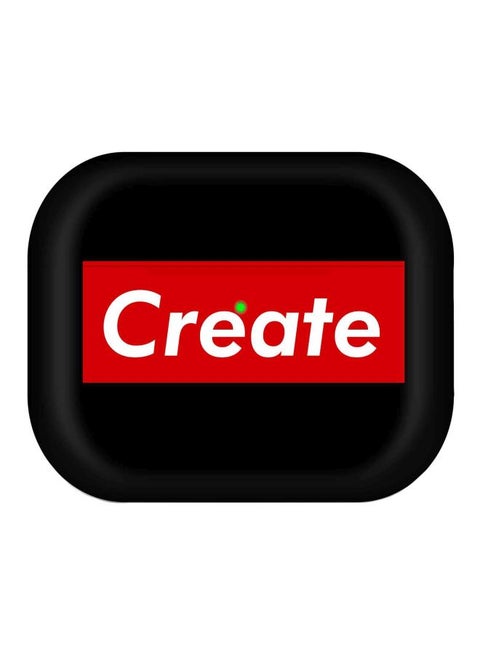 Create Printed Case Cover With Carabiner For Apple AirPods Pro 1/2 2019 Black/Red/White