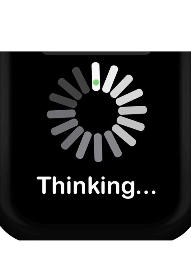 Stylizedd Thinking Printed Case Cover For Apple AirPods 2/1 Black/White/Grey - Image 2