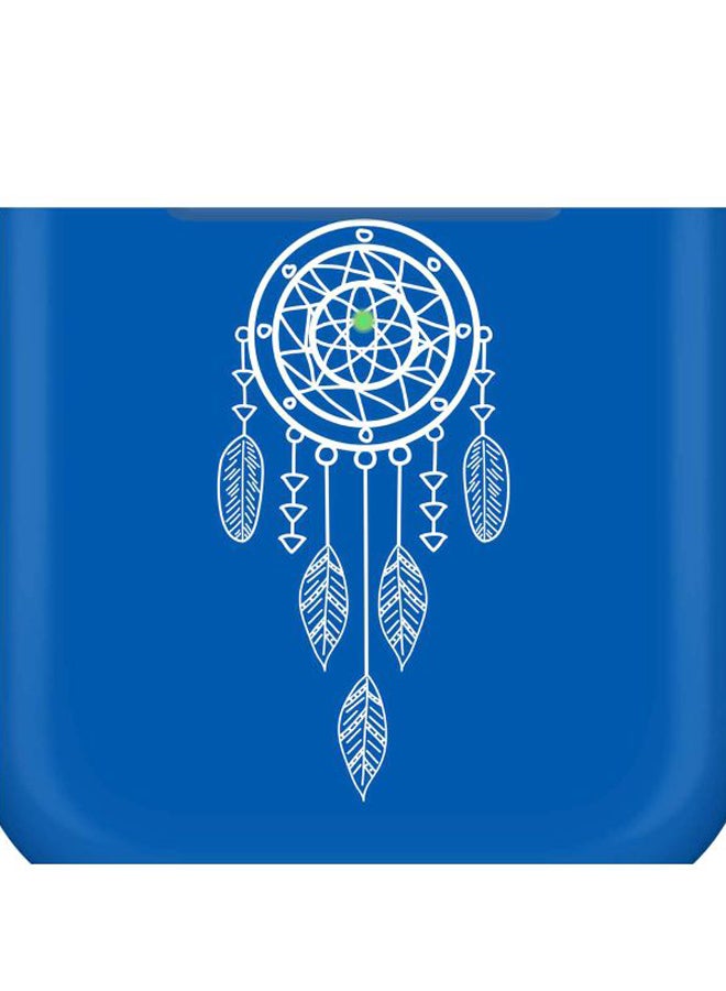 Stylizedd Dream Catcher Printed Case Cover For Apple AirPods 2/1 Blue/White - Image 2