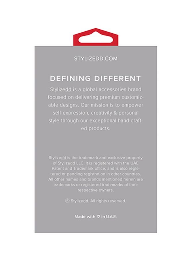 Stylizedd Dubai Horizon Printed Protective Case For Apple AirPods 2/1 Grey/Black/Red  - Image 2
