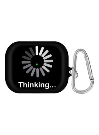 Thinking Printed Case With Carabiner For Apple AirPods Pro Black/White - v1600756149/N40569302A_1