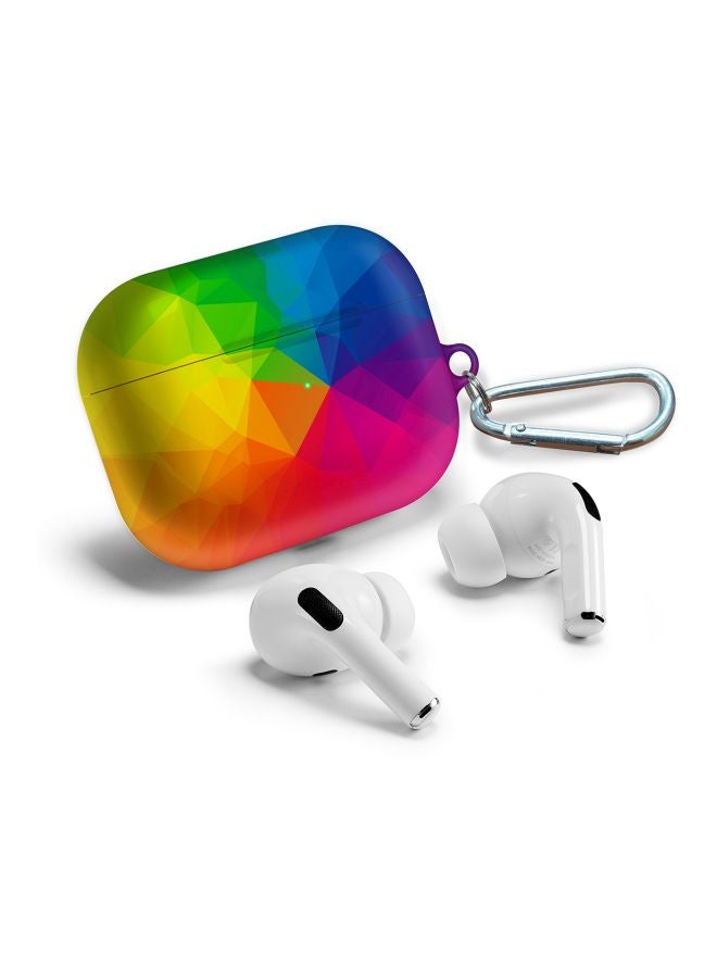 Stylizedd Crazy Camel Printed Case Cover For Apple AirPods Pro 1/2 2019 Black/Orange - Image 4