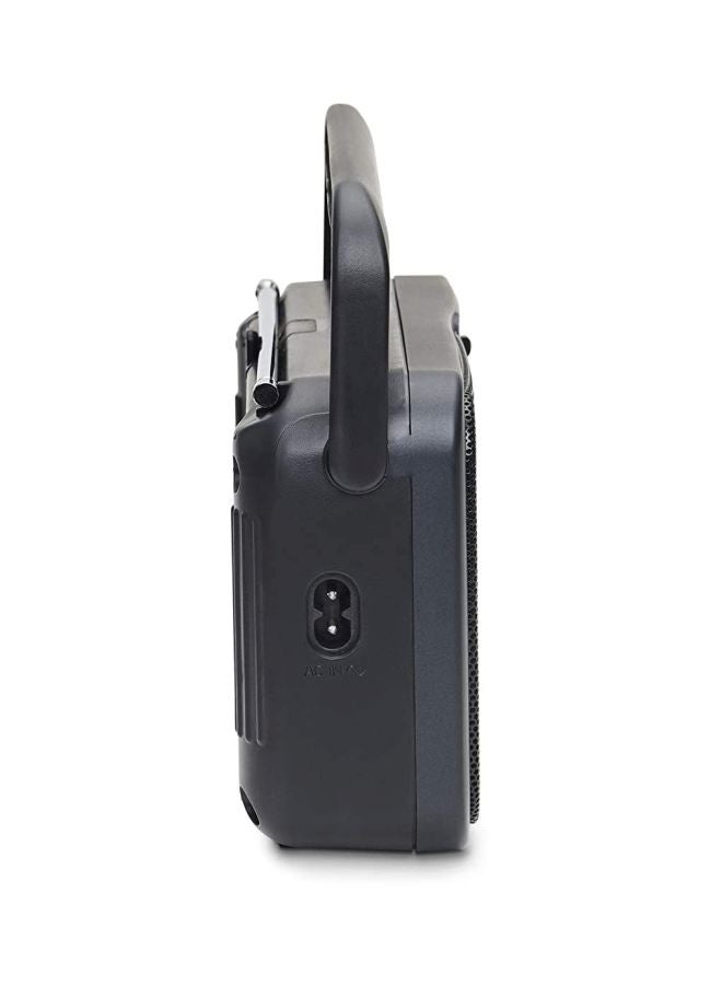 باناسونيك - راديو FM/AM محمول مزود بجهاز موالفة RF-2400D أسود - Image 1