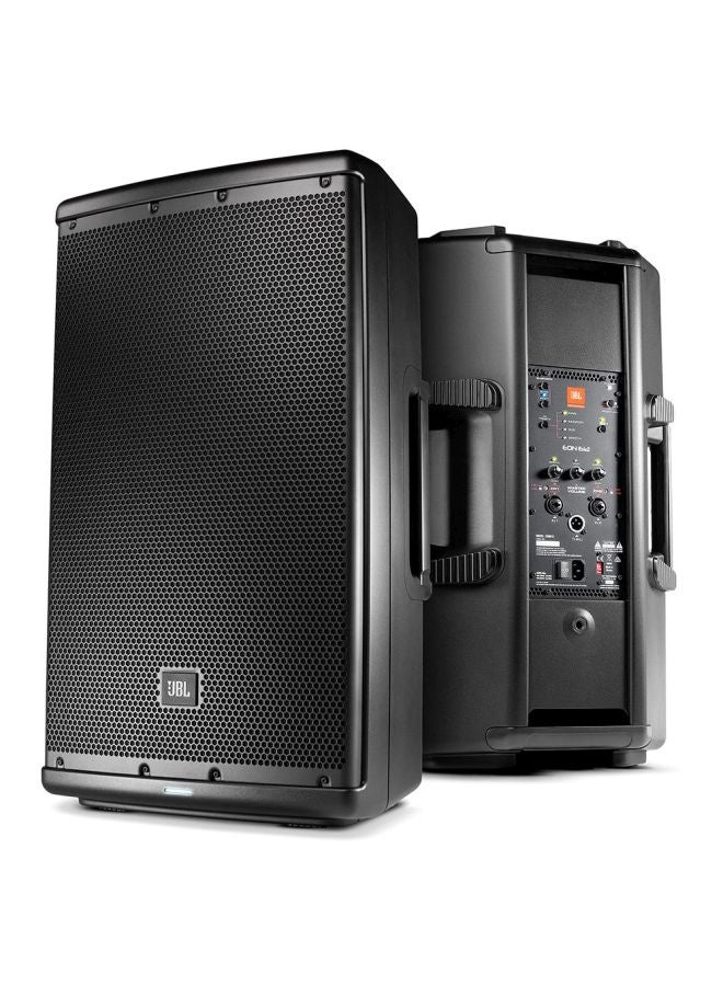 JBL - Two-Way Self-Powered Sound Reinforcement Speaker EON612 Black - Image 1