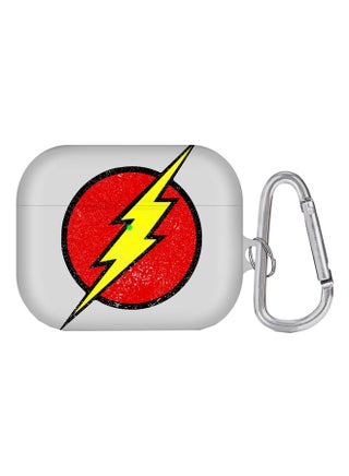 Who Flash Printed Protective Cover With Carabiner For Apple AirPods Pro White/Red/Yellow - v1600761467/N40569131A_1