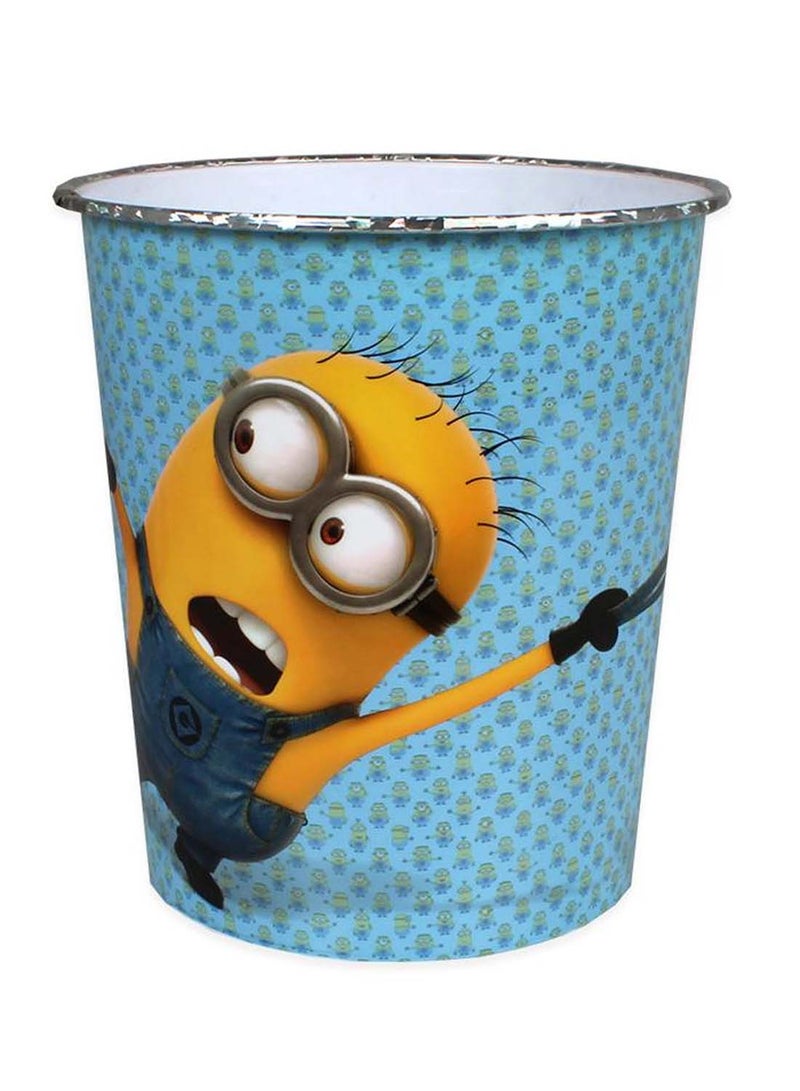 ديزني سلة مهملات بطبعة لشخصية من فيلم "Minions" متعدد الألوان 20x20x23سم  - Image 1