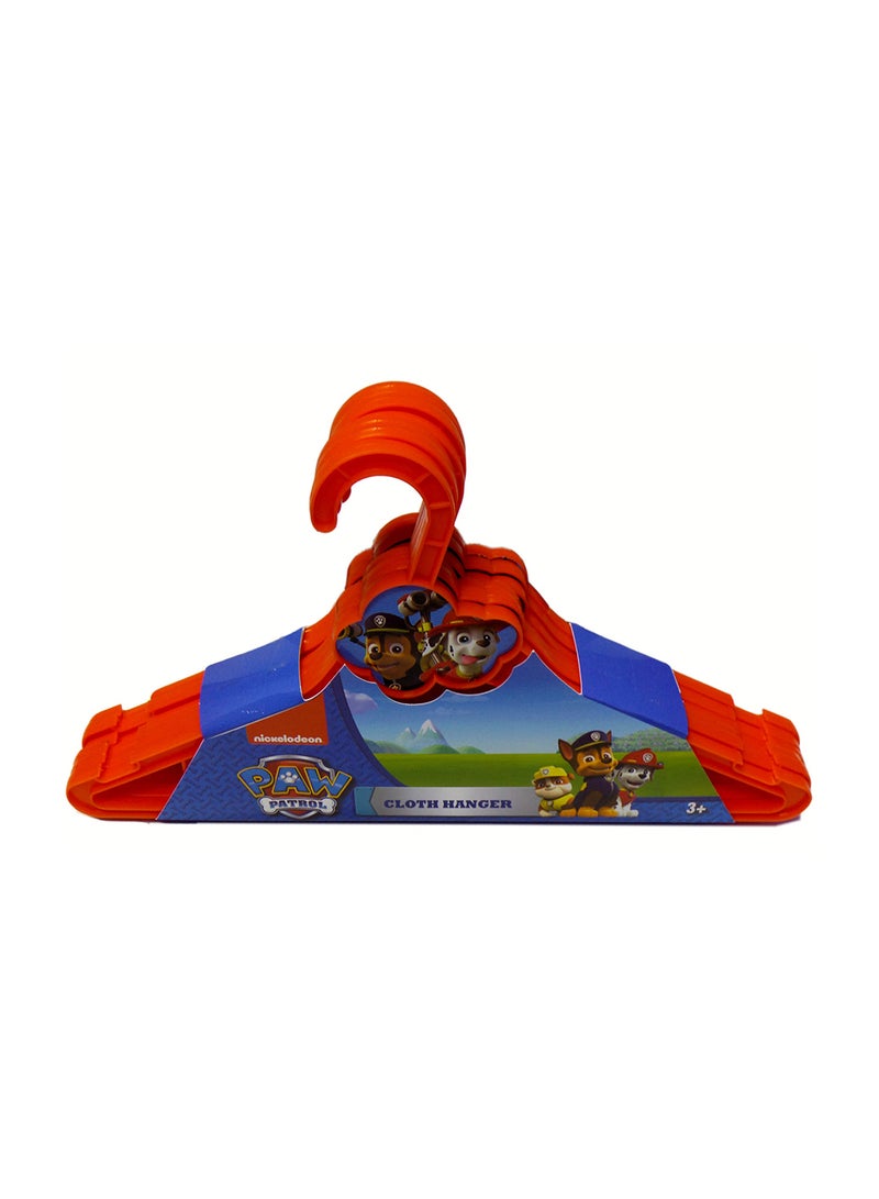 nickelodeon 6-Piece Cloud Paw Patrol Boys Cloth Hanger Set Red 33x4x18.5cm - Image 3