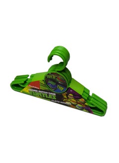 6-Piece Round Teenage Mutant Ninja Turtles Cloth Hanger Set Green 33x4x18.5cm - v1600763308/N40252715A_2